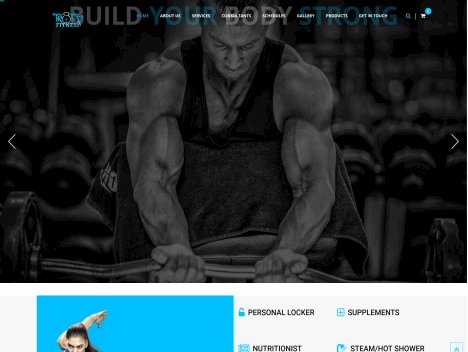 Screenshot of a quality blog in the fat loss niche