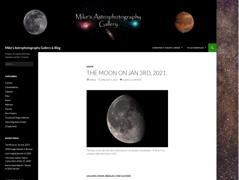 Screenshot of a quality blog in the samsung galaxy niche