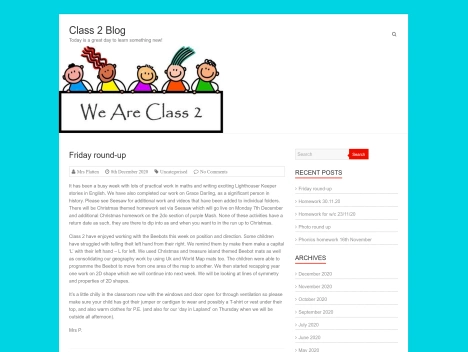 Screenshot of a quality blog in the yoga classes niche
