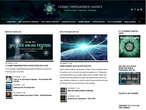 Screenshot of a quality blog in the artificial intelligence niche