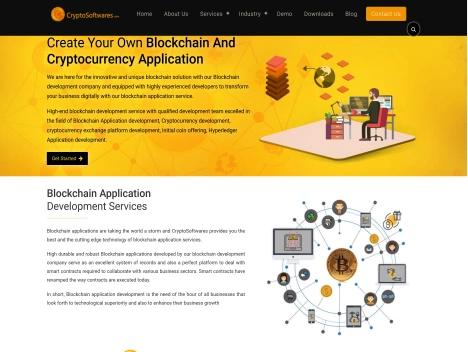 Screenshot of a quality blog in the cryptocurrency nigeria niche