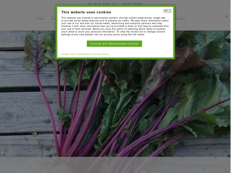 Screenshot of a quality blog in the garden trailers niche