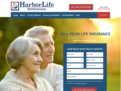 Screenshot of a quality blog in the homeowners insurance niche