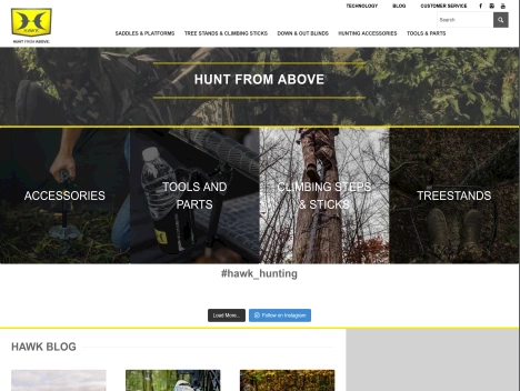Screenshot of a quality blog in the action cameras niche