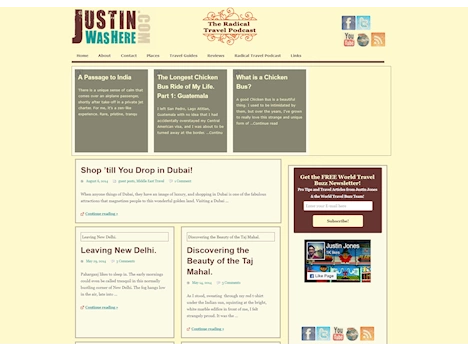 Screenshot of a quality blog in the longest intro niche