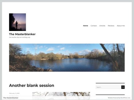 Screenshot of a quality blog in the nature photography niche
