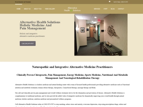 Screenshot of a quality blog in the physiotherapy clinics niche