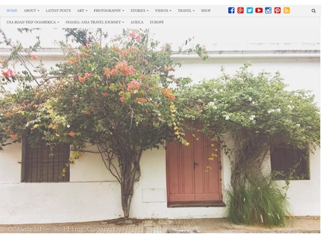 Screenshot of a quality blog in the puerto rico niche
