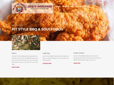 Screenshot of a quality blog in the food recipes niche