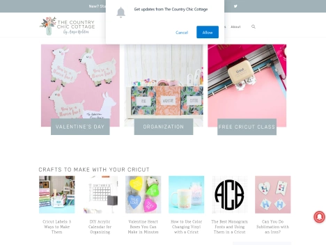 Screenshot of a quality blog in the ballerina necklaces niche