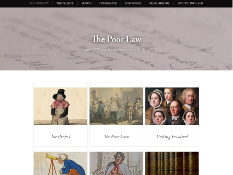 Screenshot of a quality blog in the law firms niche
