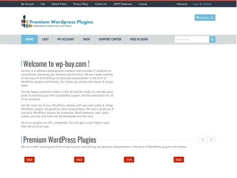 Screenshot of a quality blog in the sales personality niche